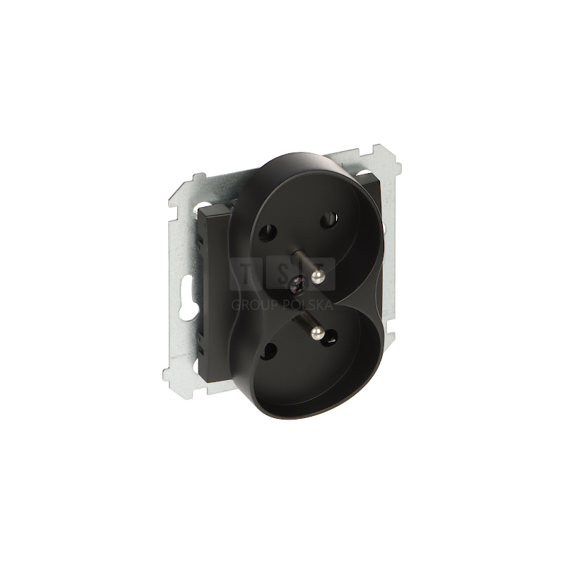 GNIAZDO PODWÓJNE DGZ2MZ.01/49-SIMON54 250 V 16 A