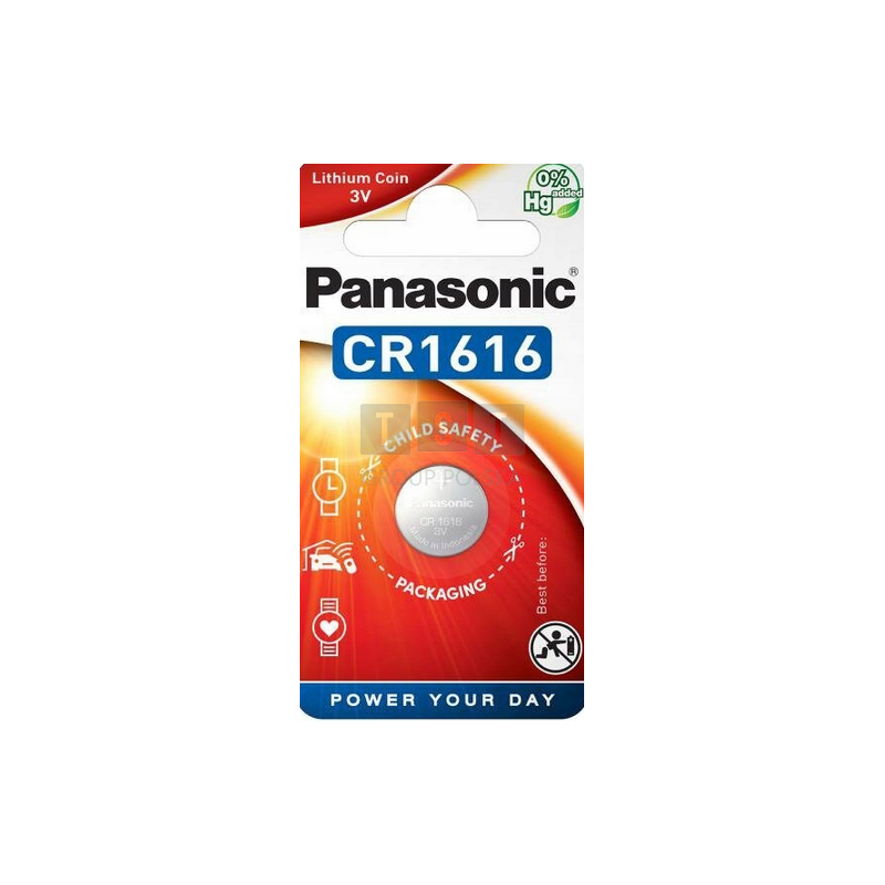 Bateria CR1616 1BL PANASONIC 3V 55mAh (1 szt.)