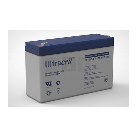 Akumulator AGM ULTRACELL UL 6V 10Ah