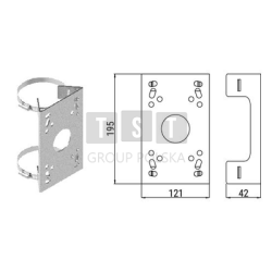 US KO Uchwyt słupowy do...