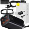ŁADOWARKA SIECIOWA Baseus GaN 3 Pro Desktop Fast Charger CCGP000101 100W 2x USB-A 2x USB-C PD 3.0 QC 4.0+