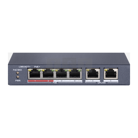 Switch PoE 4+2 SPE124H