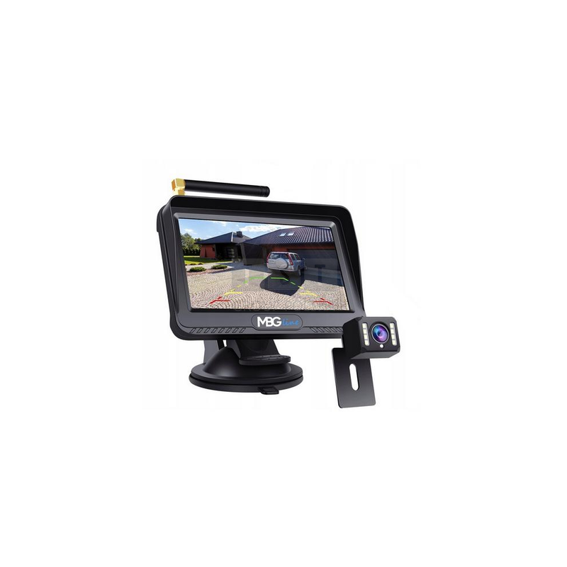 Zestaw bezprzewodowy MBG LINE D+435+009S kamera cofania