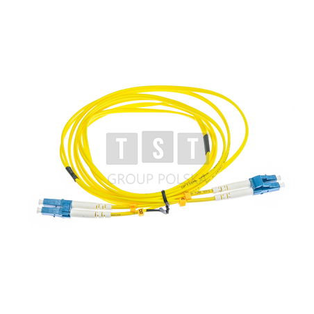 PATCHCORD ŚWIATŁOWODOWY SM 2M DUPLEX 9/125, LC/UPC-LC/UPC