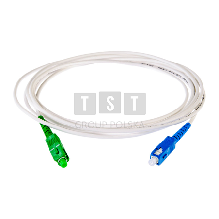 PATCHCORD ŚWIATŁOWODOWY SM SC/UPC-SC/APC G.657.B3 1m
