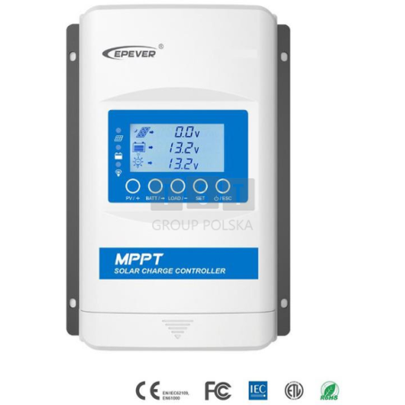 Regulator ładowania MPPT, EPEVER XTRA2210N-XDS2 20A 12/24V