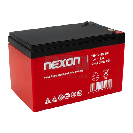 Akumulator Nexon VRLA GEL 12V 15Ah