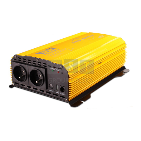 PRZETWORNICA VOLT POLSKA SINUS PLUS 3000 12V / 230V 1500/3000W