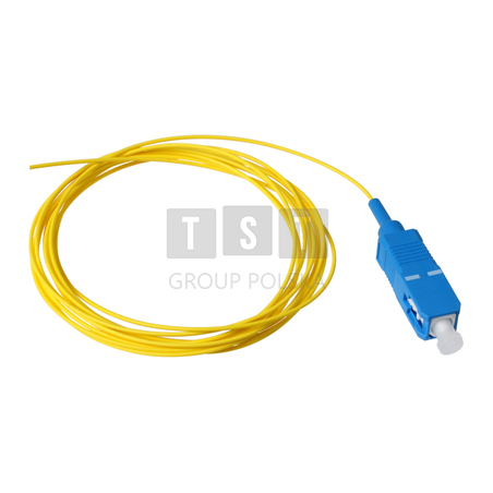 PIGTAIL SM 9/125, SC/UPC pokrycie 0,9mm, dł.3m