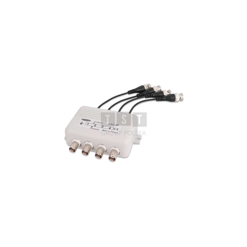 Separator 4-kanałowy zintegrowany z zabezpieczeniem EWIMAR LSO-4F