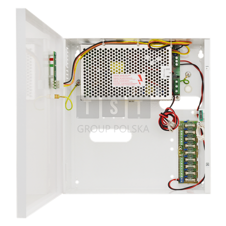 ZASILACZ IMPULSOWY STABILIZOWANY DO 9 KAMER ANALOGOWYCH Pulsar PSDCB09129C
