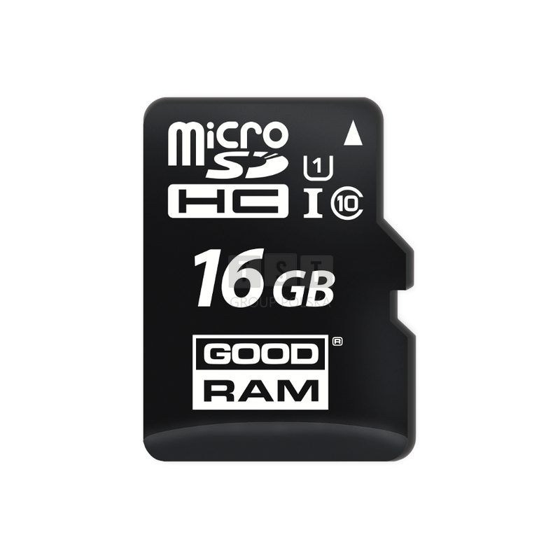 KARTA PAMIĘCI microSD GOODRAM UHS1 CL10 16GB + ADAPTER 100MB