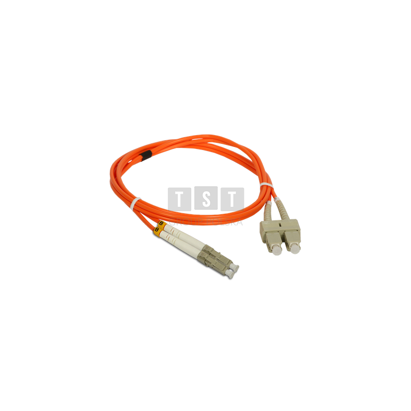 Patch cord MM OM2 LC-SC duplex 50/125 1.0m ALANTEC