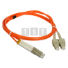 Patch cord MM OM2 LC-SC duplex 50/125 1.0m ALANTEC