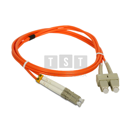 Patch cord MM OM2 LC-SC duplex 50/125 2.0m ALANTEC
