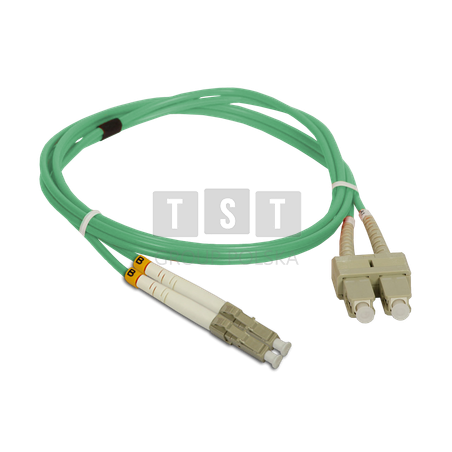 Patch cord MM OM3 LC-SC duplex 50/125 2.0m ALANTEC