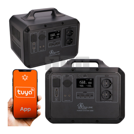 Extralink Power Ranger EPS-S2000F Power Station | Stacja zasilania | 2240 Wh, 2400W, LiFePO4
