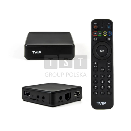 TVIP S-Box v.710 | Przystawka TV | 4K, HDMI