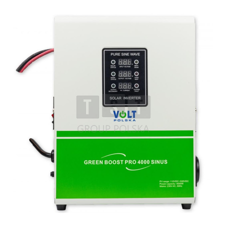 Przetwornica solarna VOLT POLSKA GREEN BOOST PRO 4000 SINUS (110-500VDC)
