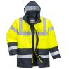 PORTWEST S466/S467 KURTKA ROBOCZA ZIMOWA ODBLASKOWA WODOODPORNA KAPTUR R. 4XL