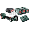 Akumulatorowa szlifierka kątowa Metabo PowerMaxx CC 12 BL 2x2Ah walizka ładowarka