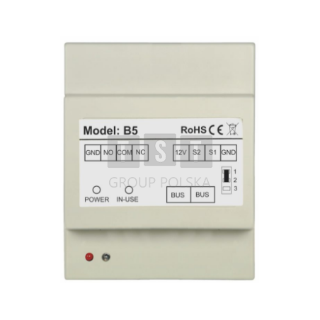 B5 Moduy funkcyjny, obsługa dodatkowego rygla, bramy automatycznej lub oświetlenia, VIDOS