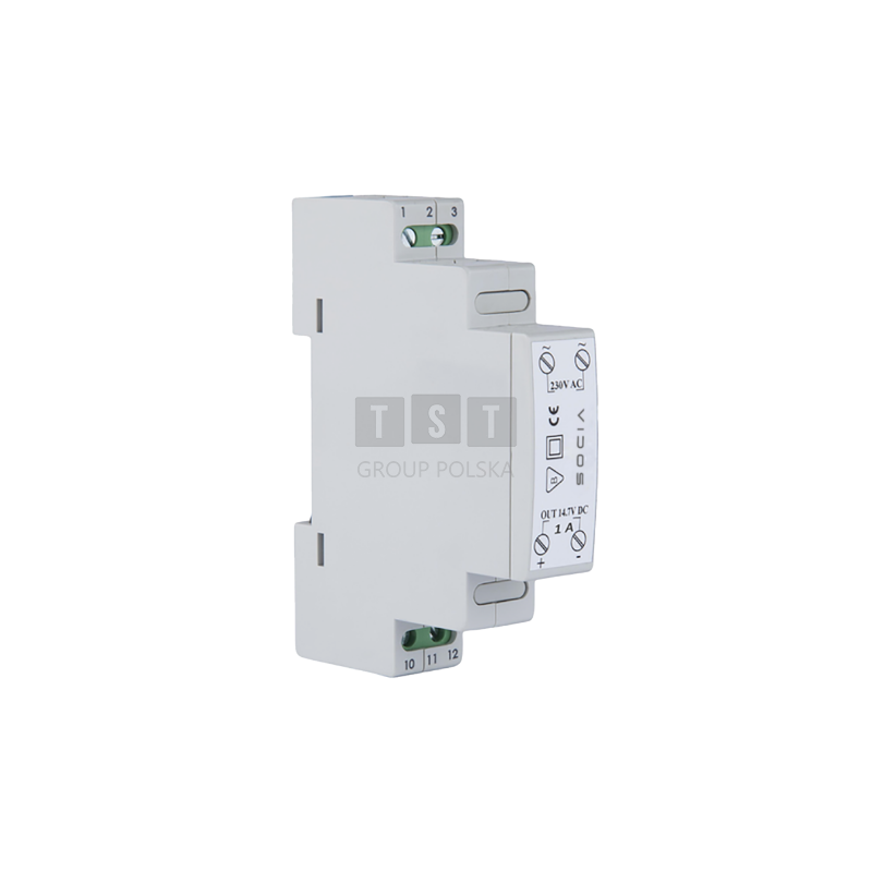 P15/15 Zasilacz P15/15 przeznaczony do systemów VIDOS