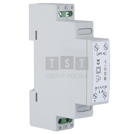 P15/15 Zasilacz P15/15 przeznaczony do systemów VIDOS