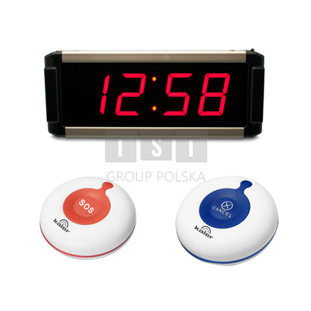 KALER system przywoławczy - zestaw do izolatki pokoju izolacji kwarantanny