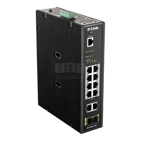 DIS-200G-12PS Switch przemysłowy D-Link 8xPoE