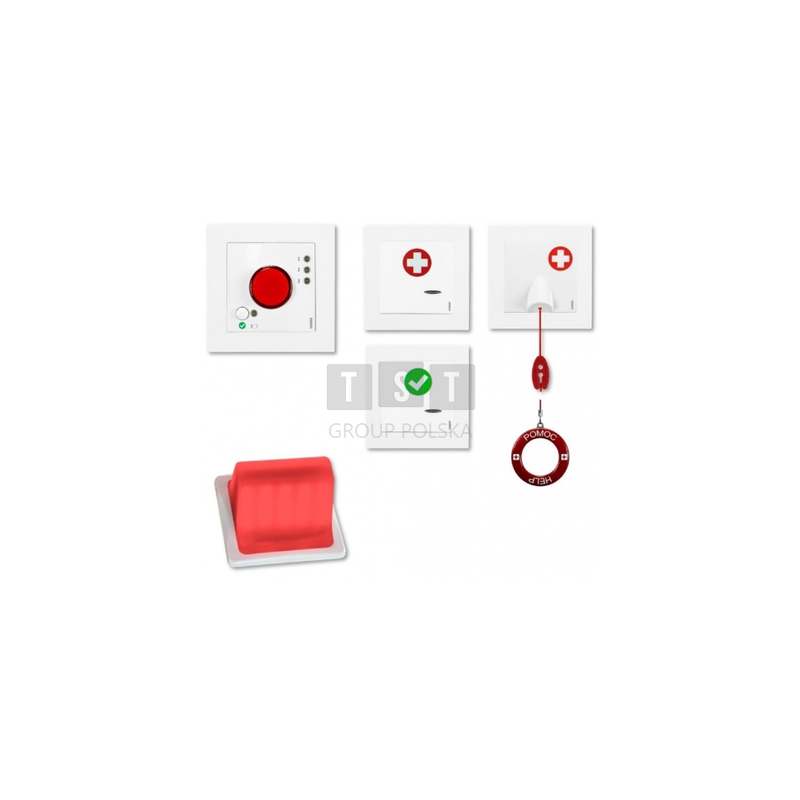 TdN-02/12 System przyzywowy - zestaw do toalet, 12V DC