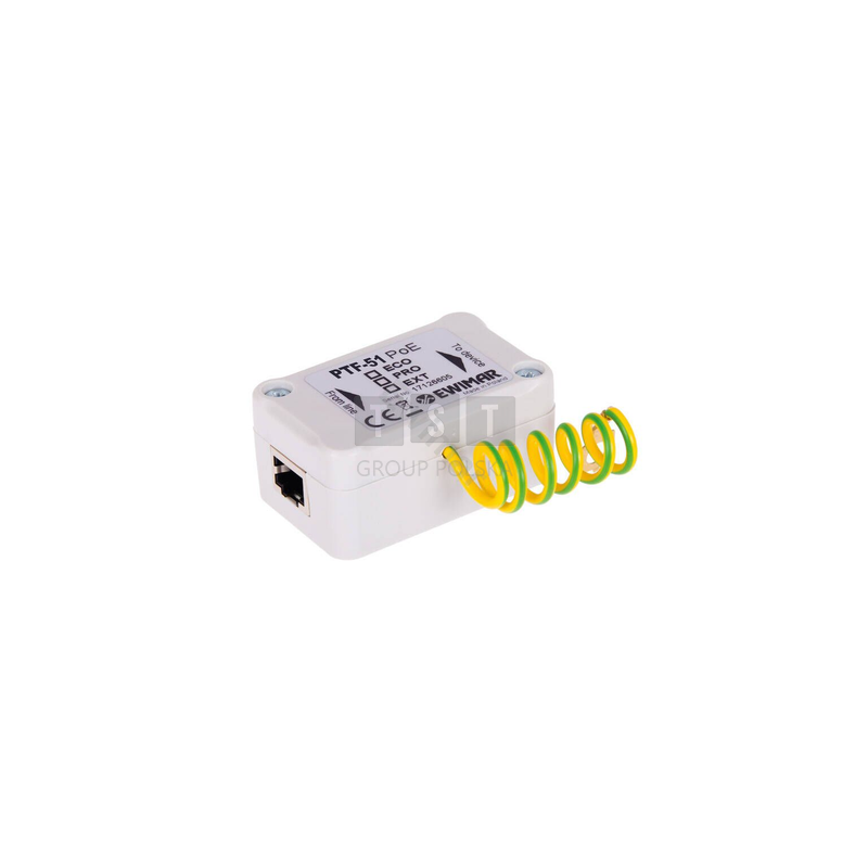 PTF-51-PRO/PoE/DIN Zabezpieczenie przeciwprzepięciowe LAN / Ethernet