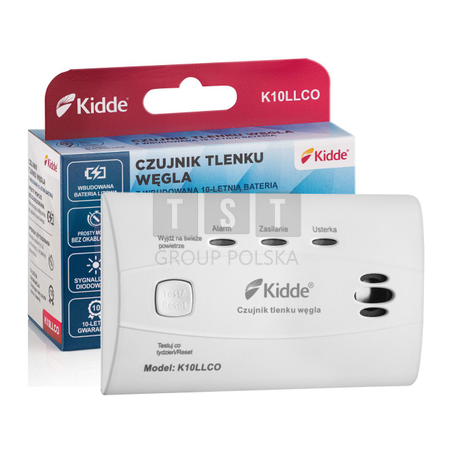 Czujnik czadu Kidde K10LLCO